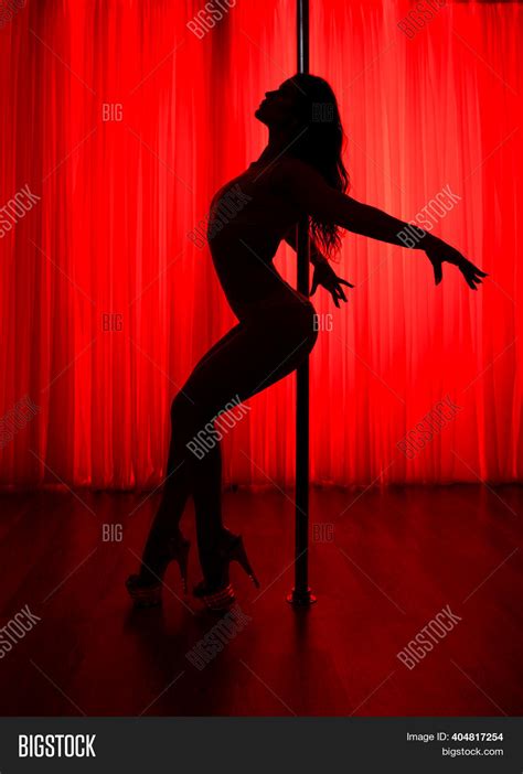 Pole Dance Silhouette Image And Photo Free Trial Bigstock
