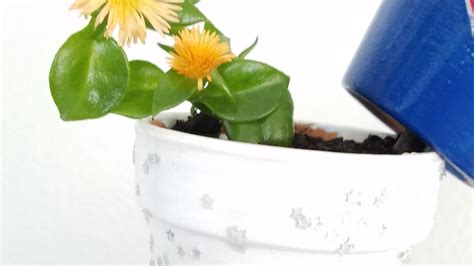 Diy Miniature Stacked Flower Pots B4 And Afters Vertical Planters