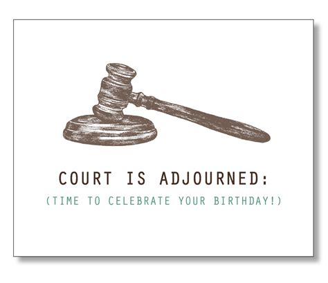 Hilarious Anwalt Geburtstagskarte Richter Karte Recht Etsy