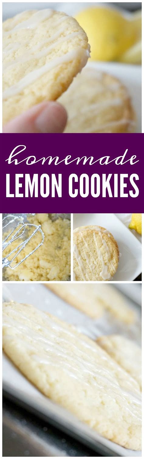 Not only are these lemon. Easy Lemon Cookie | Recipe (With images) | Lemon cookies recipes