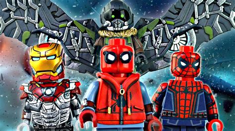 Lego Marvel Spider Man Homecoming Minifigures Showcase Youtube