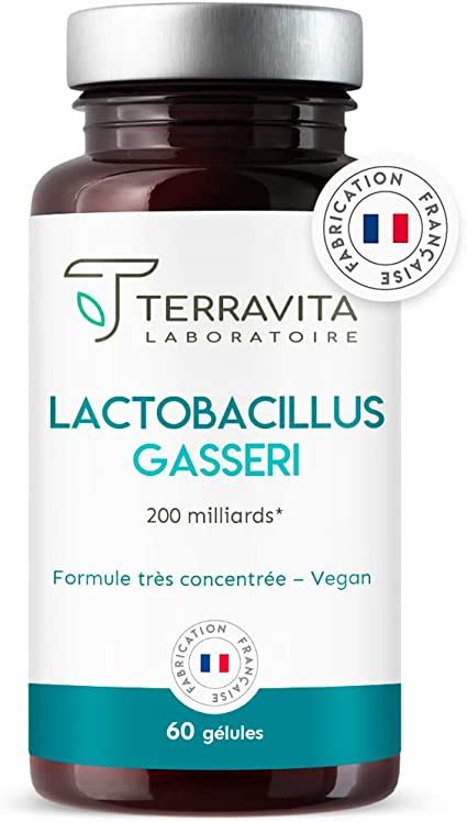 Lactobacillus Gasseri Probiotiques Ventre Plat Souche Concentr E Milliards G Flore