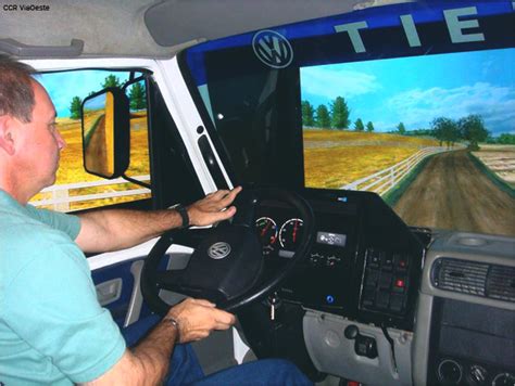 Simulador, condução, simulador de automóveis, mundo aberto. CCR ViaOeste disponibiliza simulador de direção de ...
