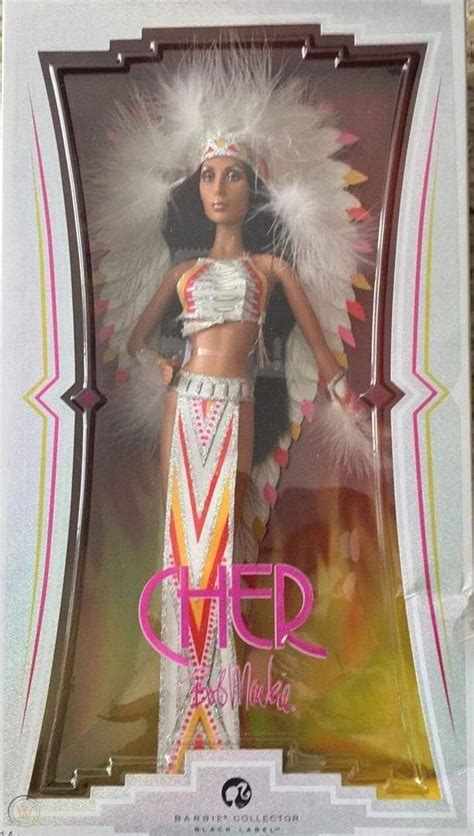 CHER BOB MACKIE Doll NATIVE INDIAN 70 S Barbie Collector Black Label