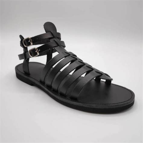 Gladiator Sandals For Men S Leather Sandals Leather Sandals Pagonis Greek Sandals