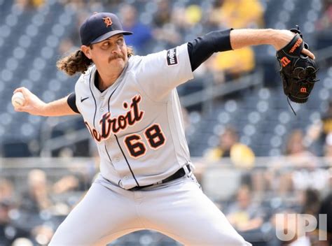 Photo Tigers Pitcher Jason Foley Throws In Eighth Inning Pit2023080221
