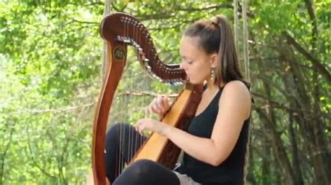 Zeljka Milosevic Celtic Harp Miniature Youtube