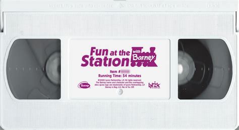 Here is a custom lyrick studios 2000 vhs of rock with barney. Custom ''Fun at the Station with Barney'' VHS Tape by C-E ...