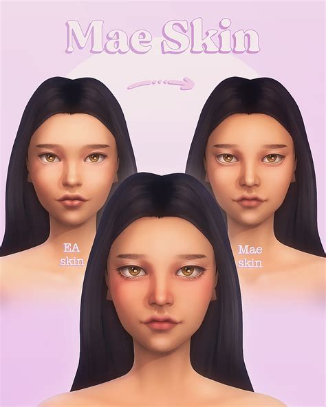 Sims 4 Skins Tumblr Pin On Kathryn Good Unfold Female Skin For Ts4