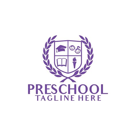 Premium Vector Preschool Logo