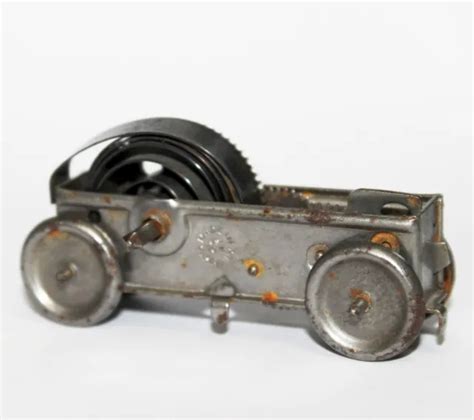 Vintage Made In Us Zone Germany Windup Toy Mechanical Motor Internal