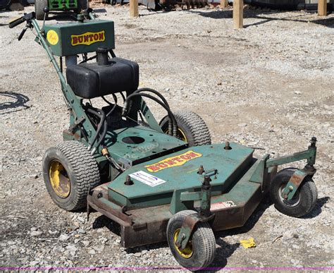 Bunton Riding Lawn Mower In Shawnee Ks Item K Sold Purple Wave