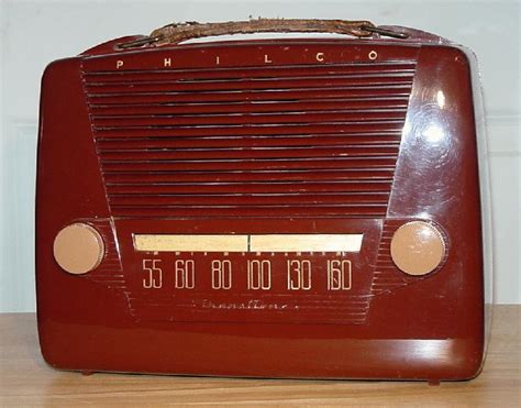 Philco Model Portable Tube Radios
