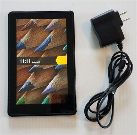 Amazon Kindle Fire 1st Gen D01400 8gb 7 Wifi Black Tablet Ebay