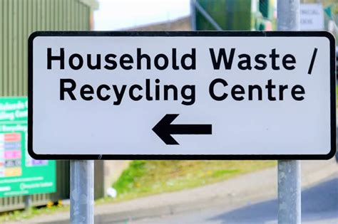 Hanford Household Waste Recycling Centre Stoke On Trent