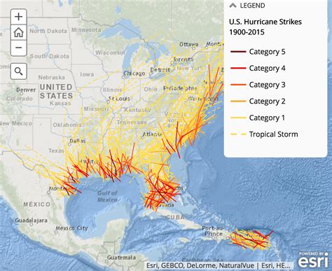 Florida Hurricane Track History Map Internetsalo
