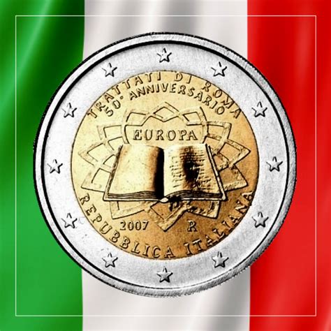 Moneda Conmemorativa 2 Euro 2007 Sin Circular Italia