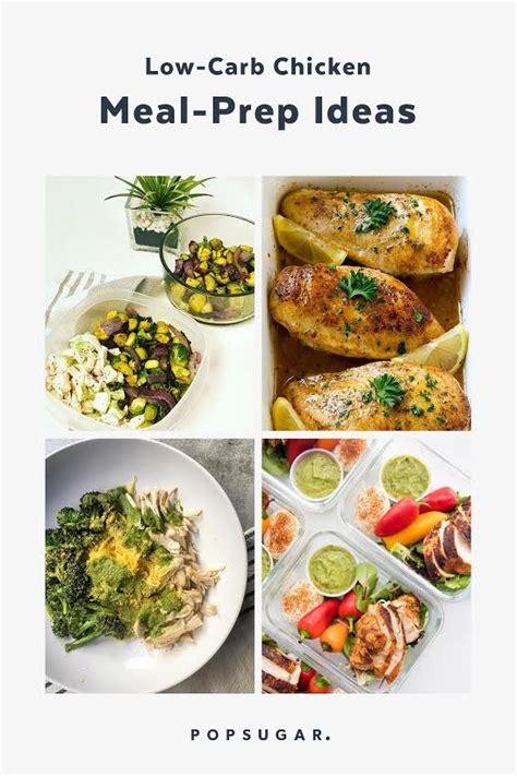 Low Carb Chicken Meal Prep Ideas Popsugar Fitness Photo 22