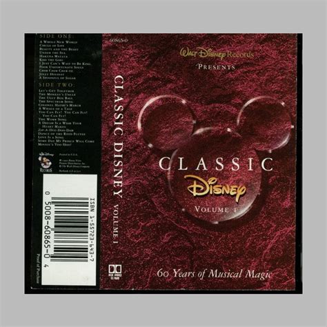 Classic Disney Volume I 60 Years Of Musical Magic Between Records