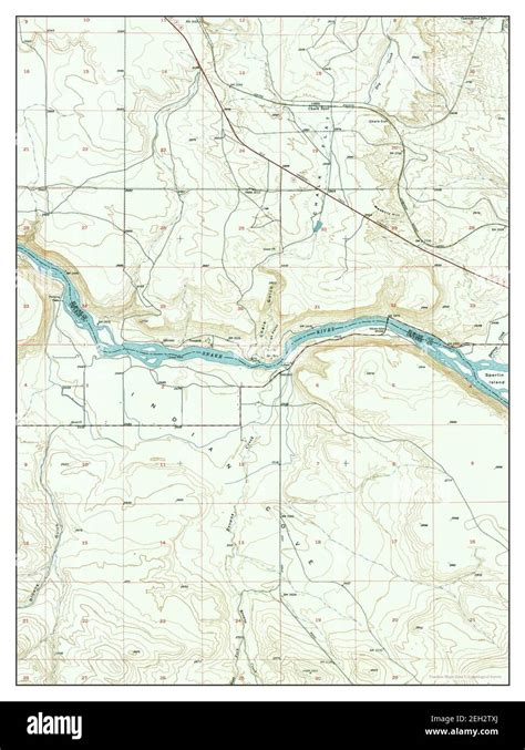 Indian Cove Idaho Map 1947 124000 United States Of America By