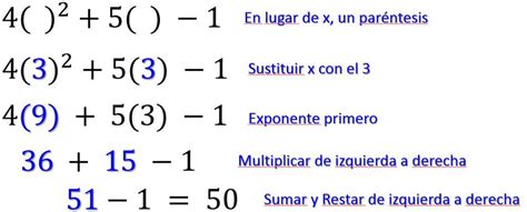 Evaluar Expresiones Algebraicas MatemÁtica 6to Grado