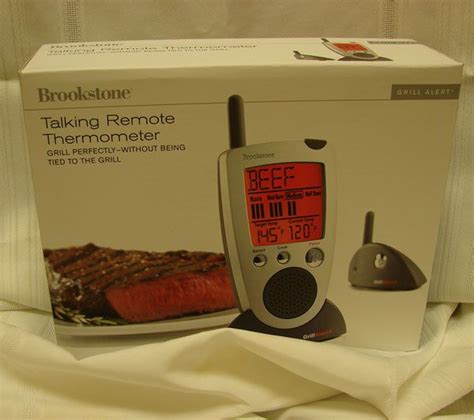 Brookstone Talking Remote Thermometer Brookstone Thermometer Raise