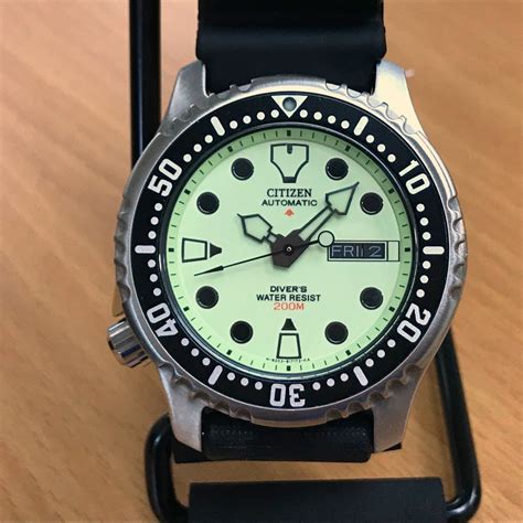 Citizen Ny0040 09w Full Lume Diver Watch Mywatchmart