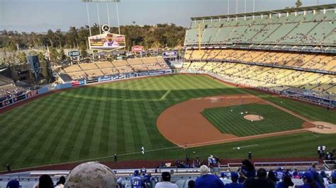 Dodger Stadium Section 23rs Row T Seat 20 Home Of Los Angeles Dodgers