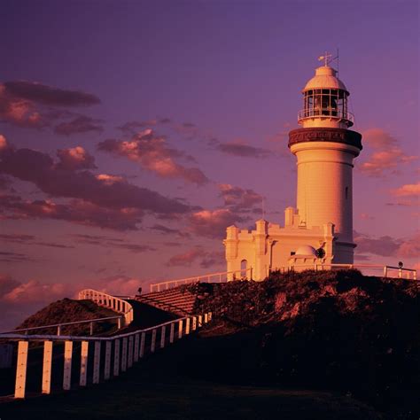 Cape Byron Lighthouse In South Wales Is Australias Most Powerful