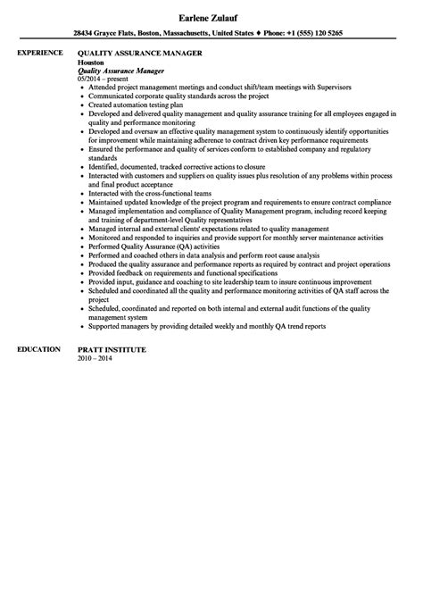 Simplify your job hunt—copy what works and personalize to land interviews. Quality Assurance Manager Resume Sample | Velvet Jobs