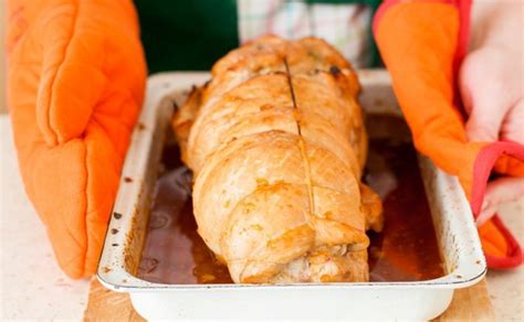 Stuffed Turkey Roll Roast Recipe