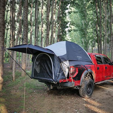 Fofana Truck Bed Tent For Camping Automatic Setup Pickup Truck Tent For