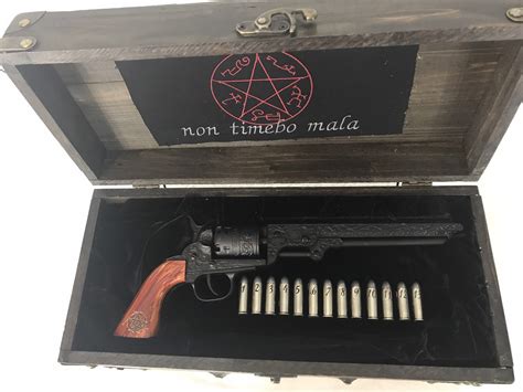 Colt Replica Supernatural Style With 13 Numbered Bullets And Etsy