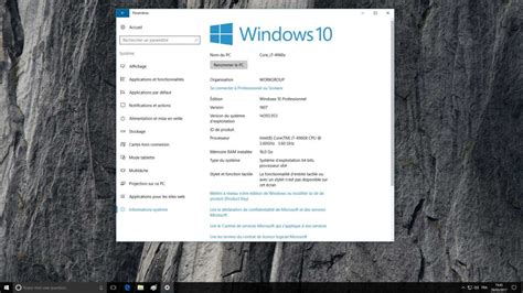 Windows 10 Et Les Informations Système Commandes Et Astuce Ginjfo