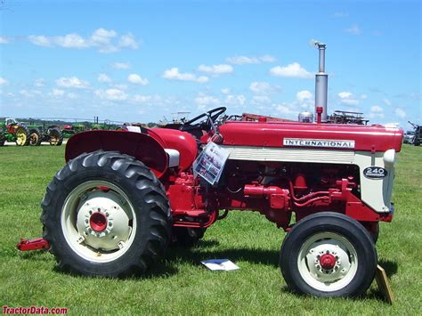 International Harvester 240 Tractor Photos Information