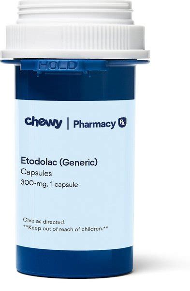 Etodolac Generic Capsules 300 Mg 1 Capsule