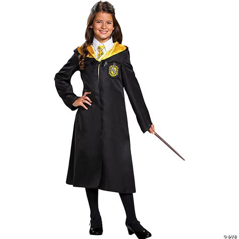 Harry Potter Plus Size Deluxe Hufflepuff Adult Robe