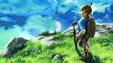 Download Zelda Breath Of The Wild Hd Wallpaper Background Image By