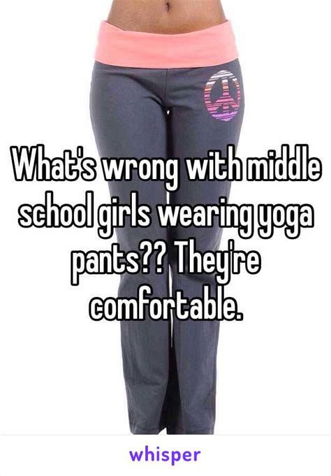 Middle School Girls Wearing Yoga Pants Yogawalls