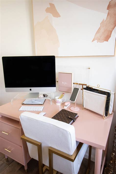 Office Organization At Work Work Office Decor Pink Office Home