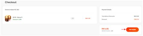 How To Topup Garena Undawn RC In SEAGM SEAGM English Article Site