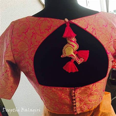 Indian Blouse Designs Blouse Back Neck Designs Silk Saree Blouse