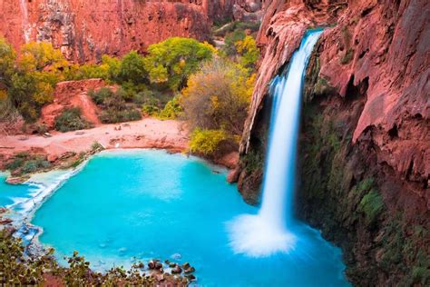 Waterfalls You Can Swim In Grand Canyon Hawaii California Thrillist