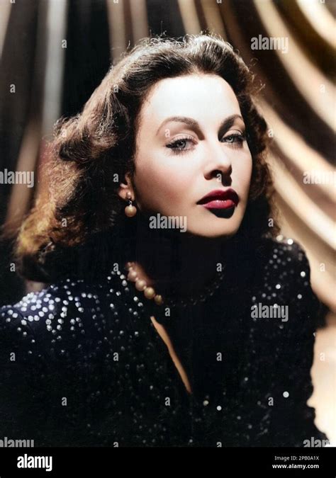 American Actress Hedy Lamarr In The Heavenly Body MGM 1943