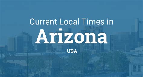 Nigeria time conversion to america timezones Time in Arizona, United States