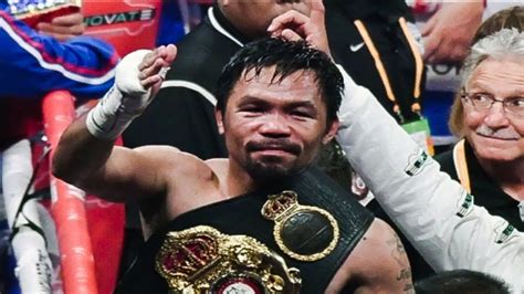 Manny Pacquiao Signs With Conor Mcgregors Management Firm Youtube