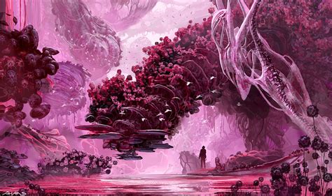 10 Awe Inspiring Sci Fi Images From Digital Art Masters Alien Jungle