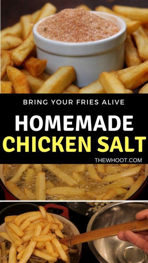 How To Make Chicken Salt For Chips The Whoot Flavored Salts Recipes Seasoning Recipes Recipes