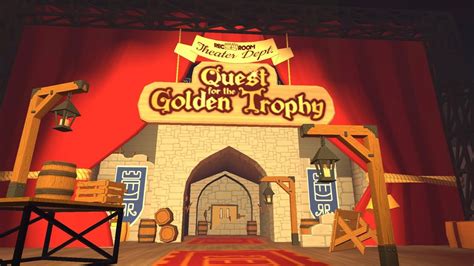Golden Trophy Rec Room Youtube