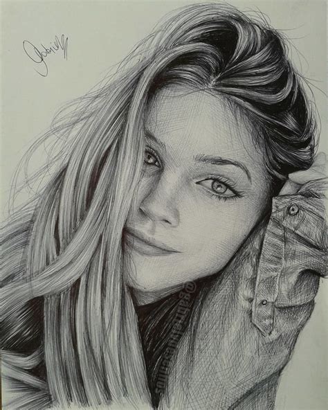 Brazilian Artist Draws Portraits With Only A Ballpoint Pen That Look